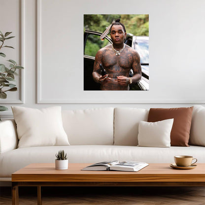 Kevin Gates Wall Art | American Rapper Poster - Music Poster