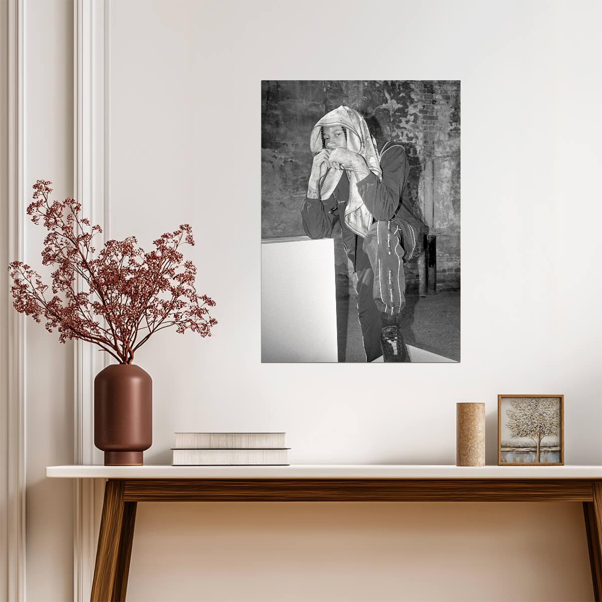 Digga D | Lyricist Portrait | Hip Hop Poster - Music Poster