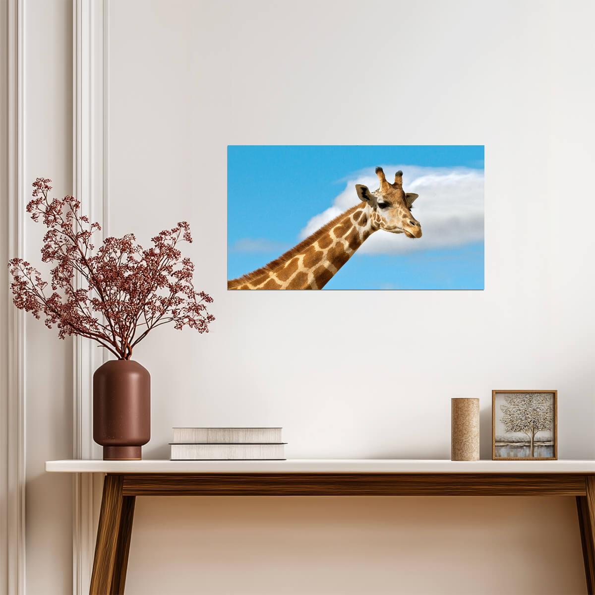 Giraffe | Savanna Inhabitant | Nature Poster - Photography Poster
