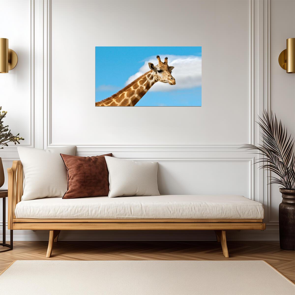 Giraffe | Savanna Inhabitant | Nature Poster - Photography Poster
