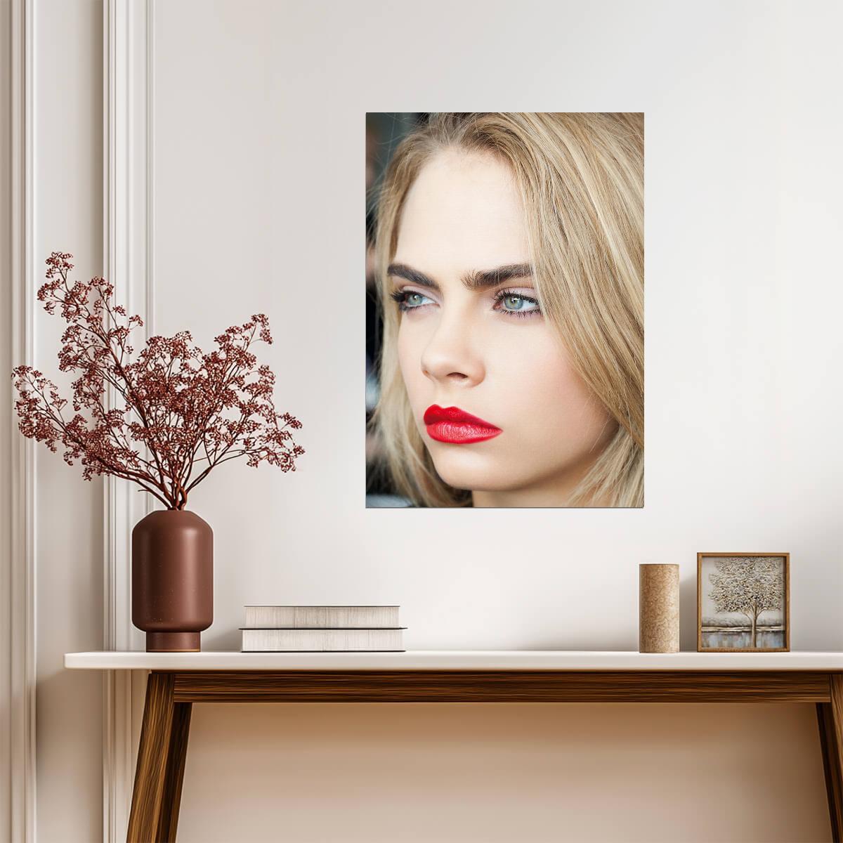 Cara Delevingne | Style Icon Art | Fashion Poster - Celebrities Poster