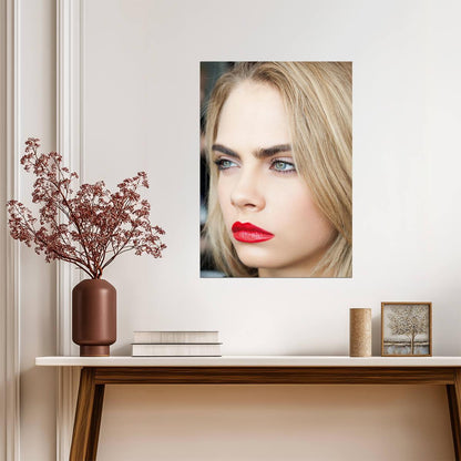 Cara Delevingne | Style Icon Art | Fashion Poster - Celebrities Poster
