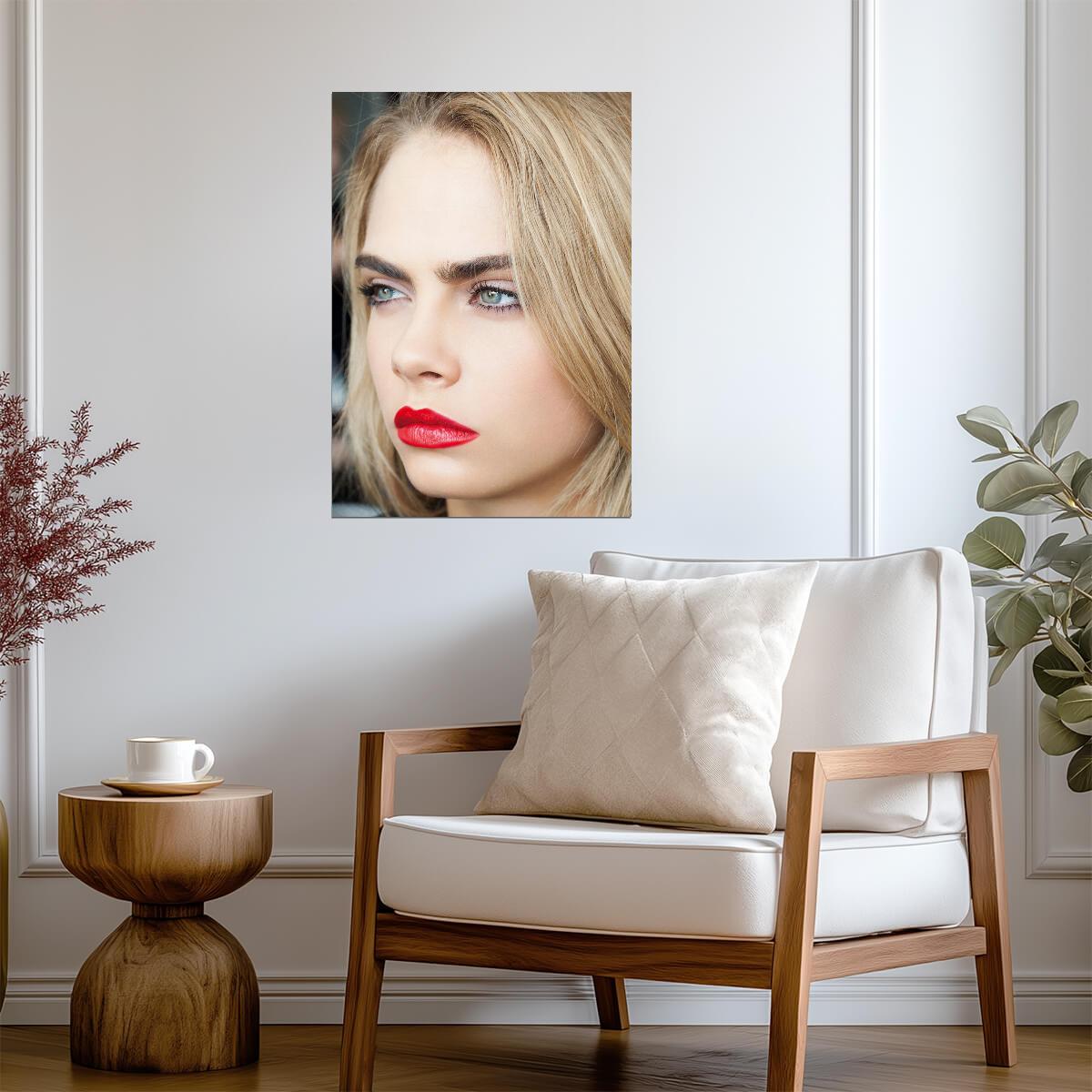 Cara Delevingne | Style Icon Art | Fashion Poster - Celebrities Poster