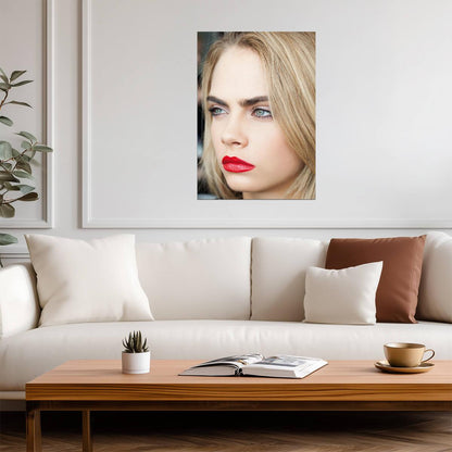 Cara Delevingne | Style Icon Art | Fashion Poster - Celebrities Poster