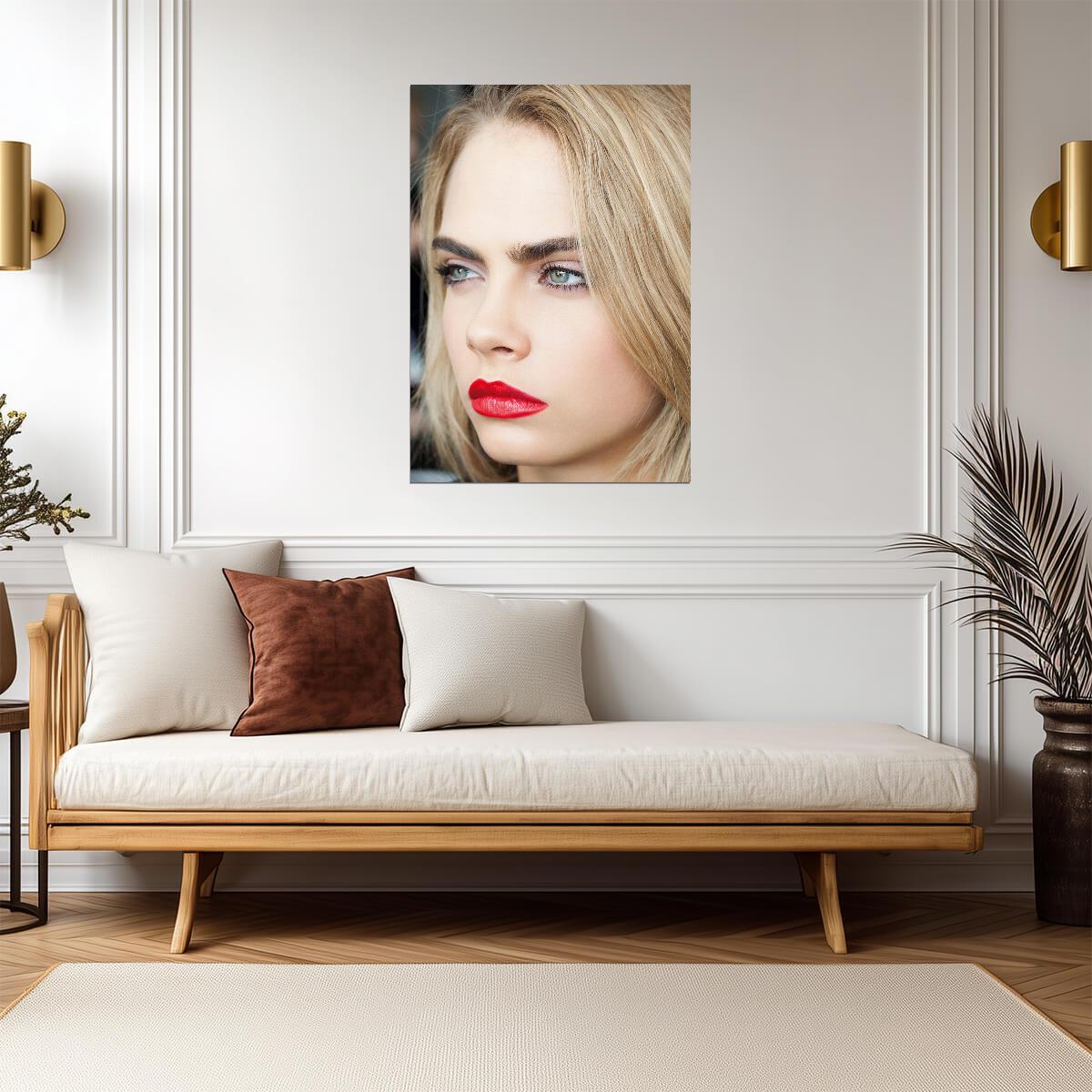 Cara Delevingne | Style Icon Art | Fashion Poster - Celebrities Poster