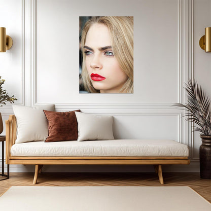 Cara Delevingne | Style Icon Art | Fashion Poster - Celebrities Poster