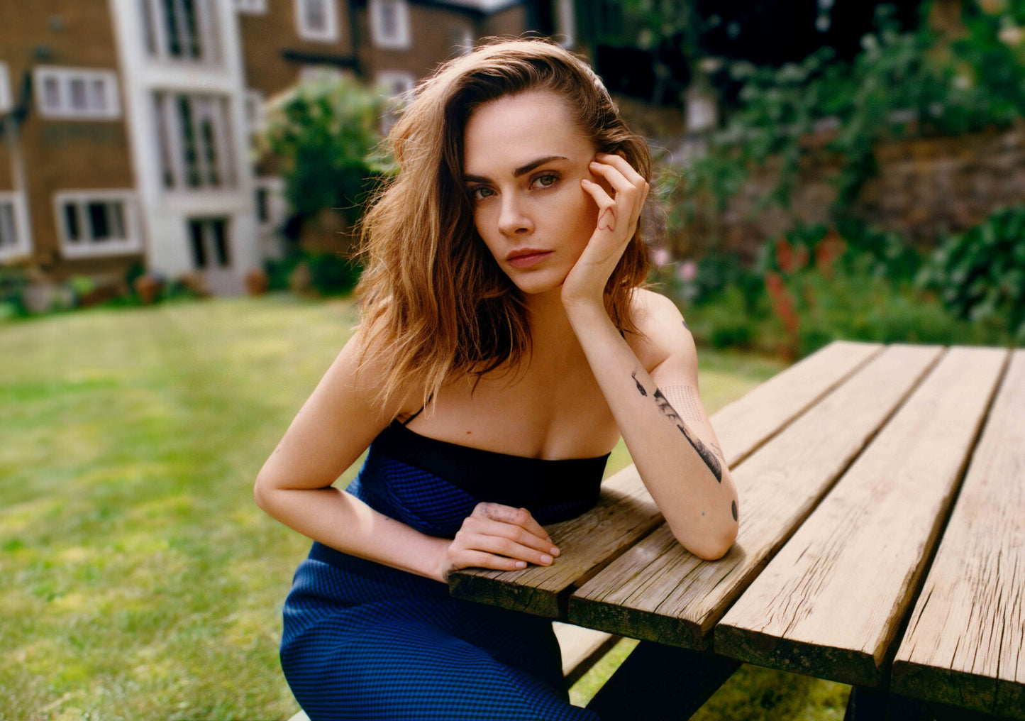 Cara Delevingne | Famous Face Print | Art Poster - Celebrities Poster