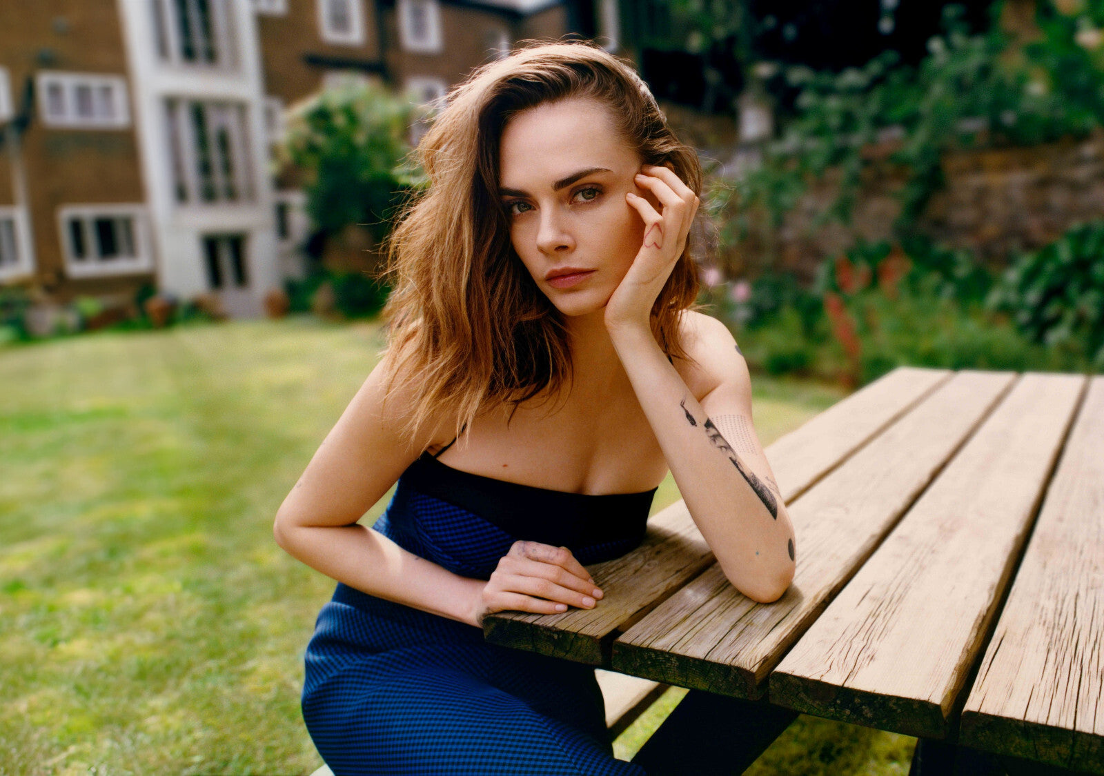 Cara Delevingne | Famous Face Print | Art Poster - Celebrities Poster