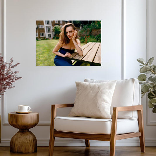 Cara Delevingne | Famous Face Print | Art Poster - Celebrities Poster