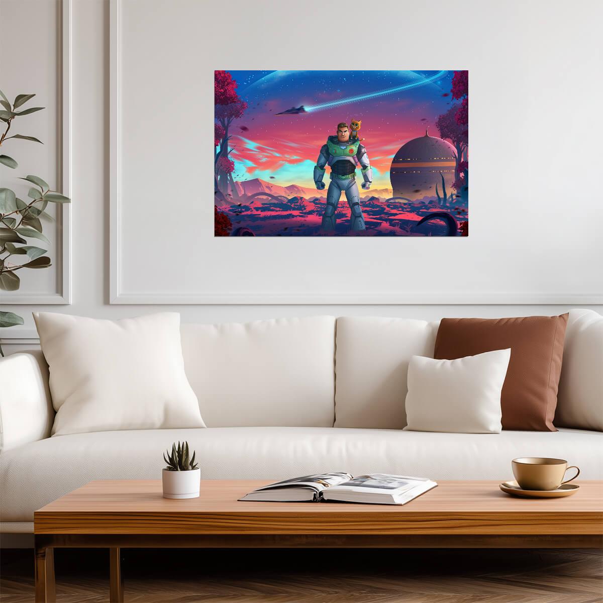 Lightyear Wall Art | Pixar Movie Poster - Movies & TV Poster