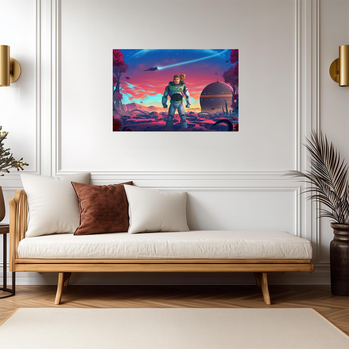 Lightyear Wall Art | Pixar Movie Poster - Movies & TV Poster