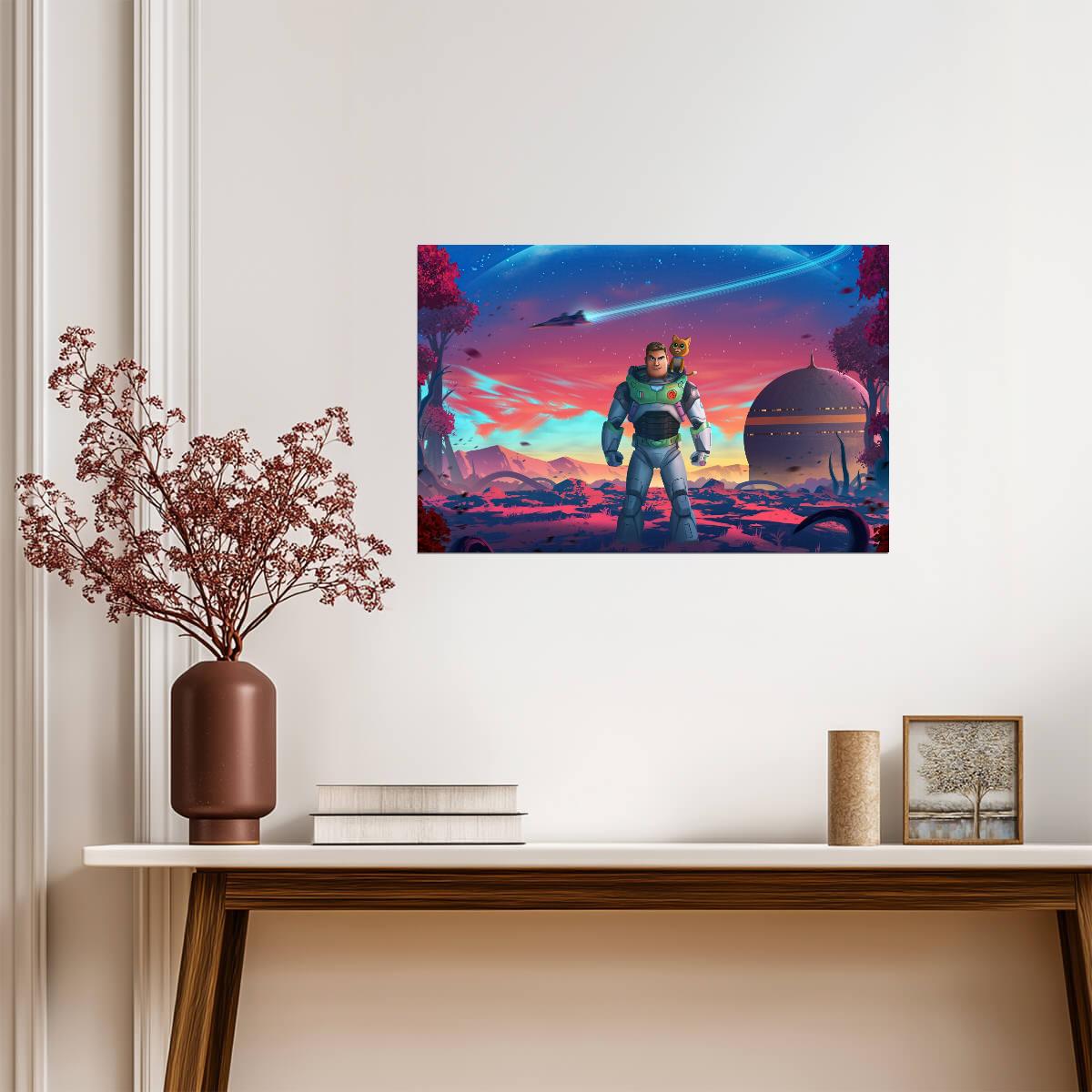 Lightyear Wall Art | Pixar Movie Poster - Movies & TV Poster