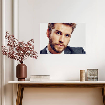 Liam Hemsworth Wall Art | Australian Actor Poster - Celebrities Poster