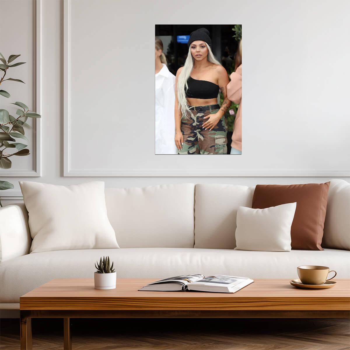 Jesy Nelson | Warm Tone Portrait | Art Poster - Music Poster