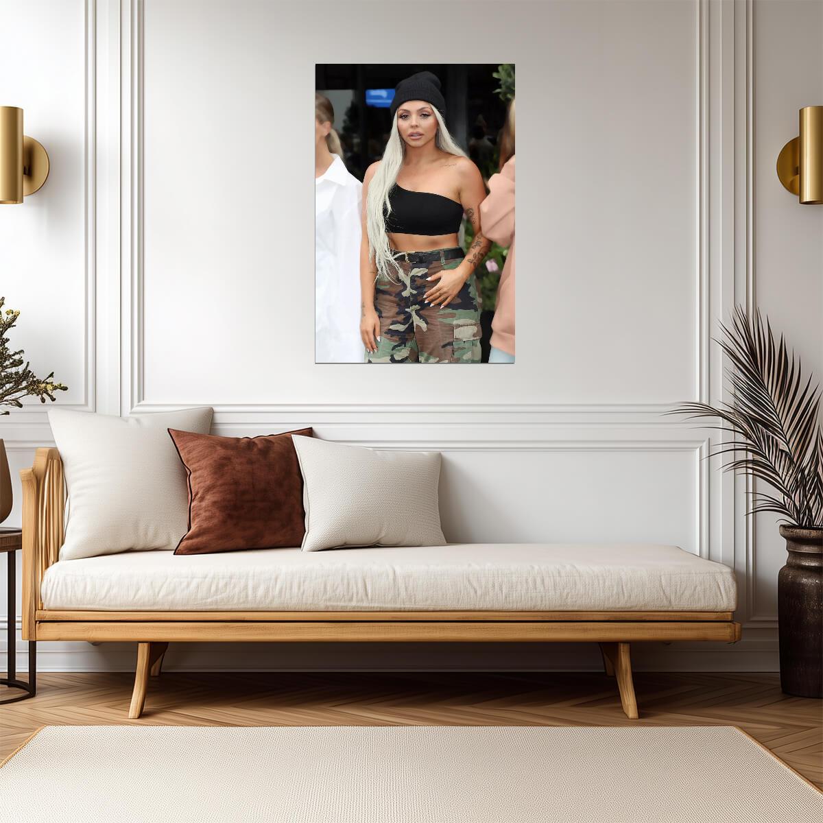 Jesy Nelson | Warm Tone Portrait | Art Poster - Music Poster