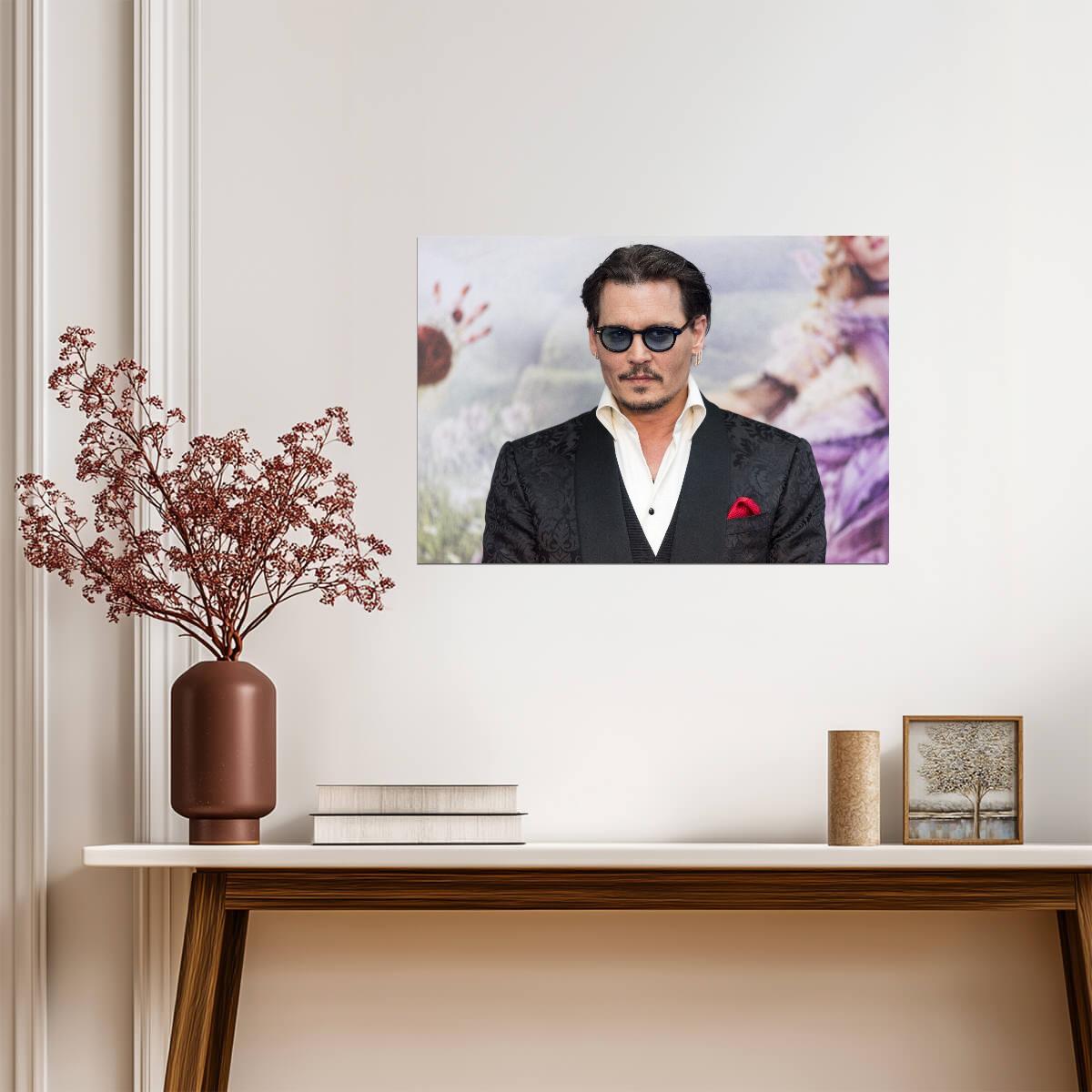Johnny Depp Poster | Actor Art Print - Celebrities Poster