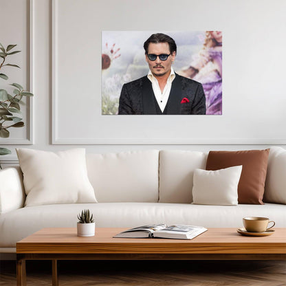Johnny Depp Poster | Actor Art Print - Celebrities Poster