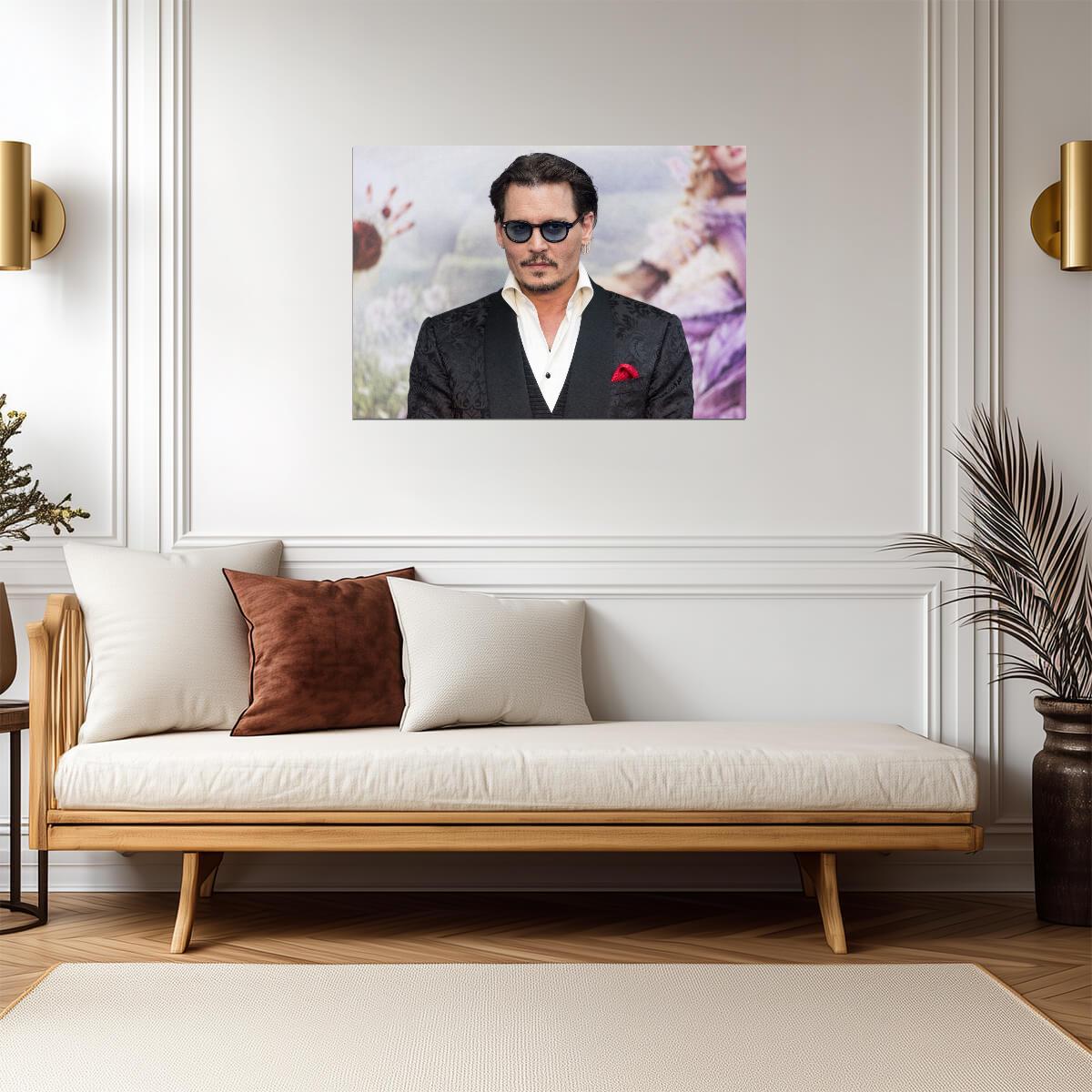 Johnny Depp Poster | Actor Art Print - Celebrities Poster
