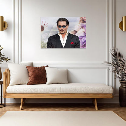 Johnny Depp Poster | Actor Art Print - Celebrities Poster