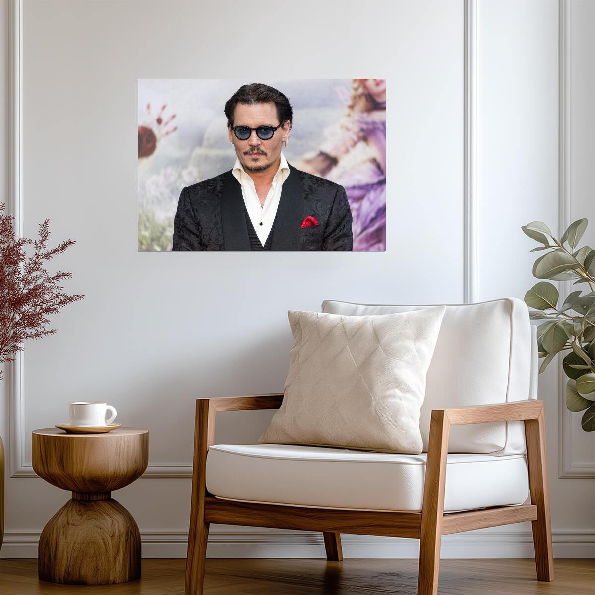 Johnny Depp Poster | Actor Art Print - Celebrities Poster