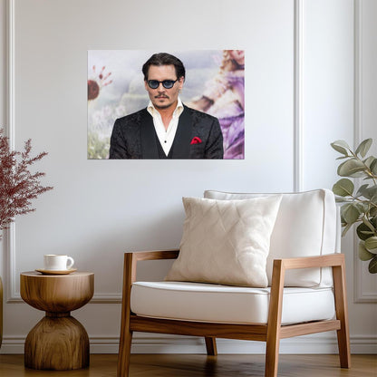 Johnny Depp Poster | Actor Art Print - Celebrities Poster