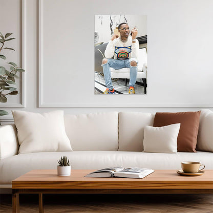 Key Glock Poster | Rapper Wall Art - Music Poster