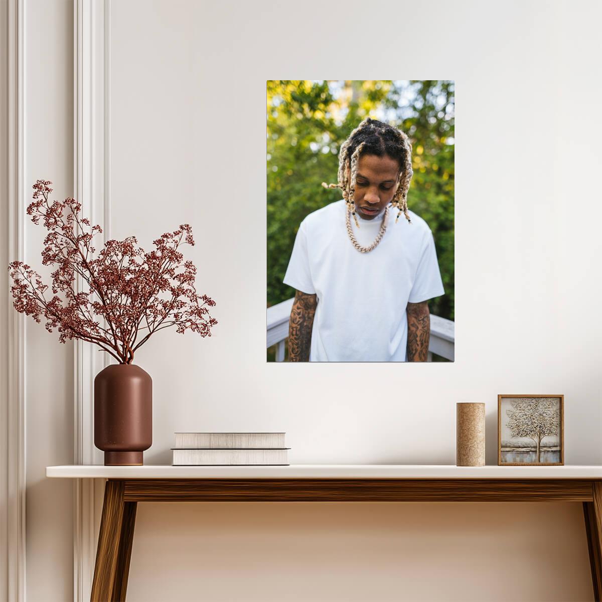 Lil Durk Print | Hip Hop Rap Poster - Music Poster