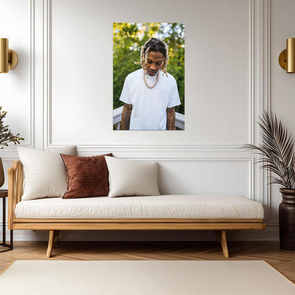 Lil Durk Print | Hip Hop Rap Poster - Music Poster