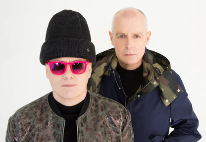 Pet Shop Boys Neil Tennant & Chris Lowe | Modern Photoshoot Poster | Synth-Pop Legends Wall Art - Music Poster