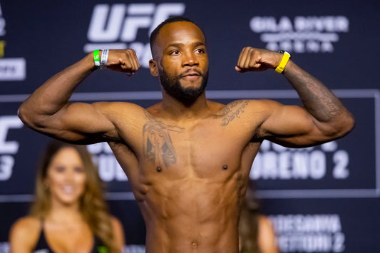 Leon Edwards UFC Champion Weigh-in | MMA Fighter Poster | Combat Sports Legend Art - Sports Poster