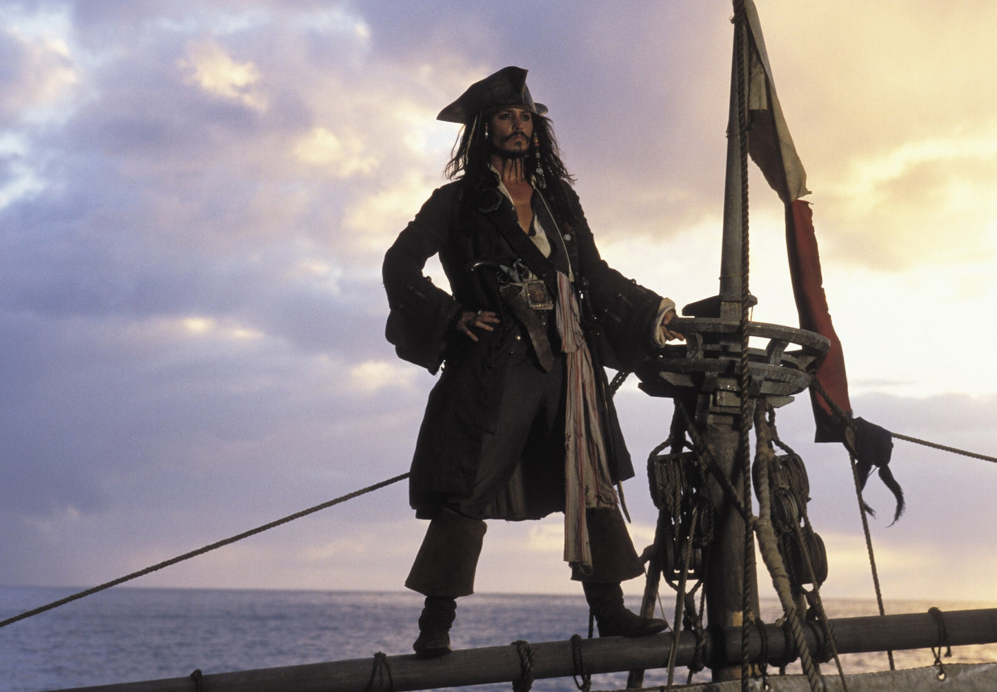 Pirates of the Caribbean | Johnny Depp as Captain Jack Sparrow | Adventure Movie Poster - Movies & TV Poster