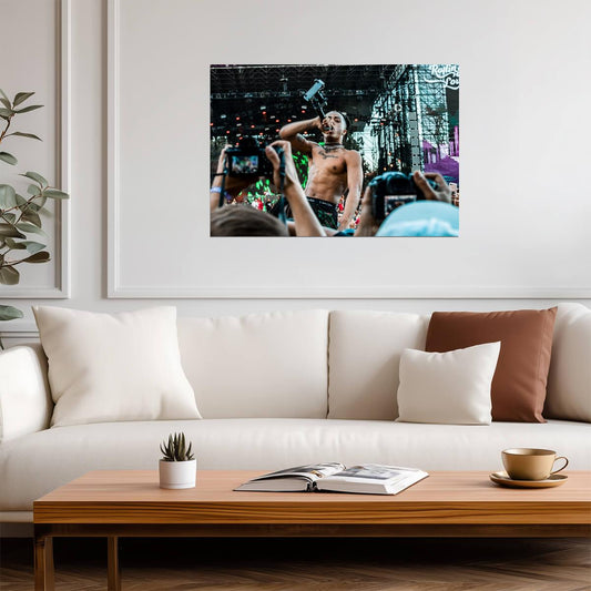 Xxxtentacion Rolling Loud Performance | Live Concert Poster | Hip Hop Music Art - Music Poster