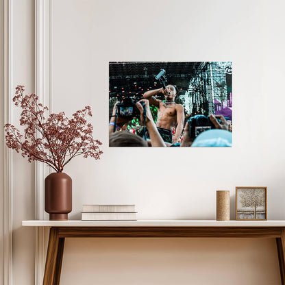 Xxxtentacion Rolling Loud Performance | Live Concert Poster | Hip Hop Music Art - Music Poster