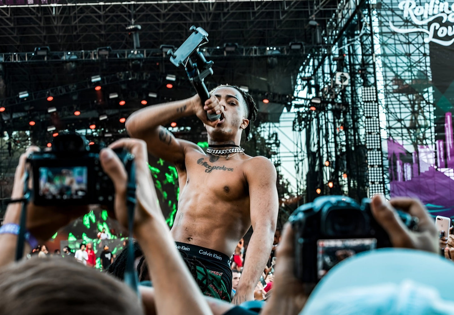 Xxxtentacion Rolling Loud Performance | Live Concert Poster | Hip Hop Music Art - Music Poster