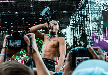 Xxxtentacion Rolling Loud Performance | Live Concert Poster | Hip Hop Music Art - Music Poster