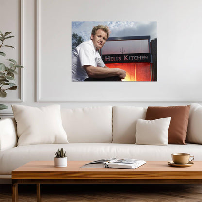 Gordon Ramsay | Multicolor Art | Celebrity Poster - Celebrities Poster