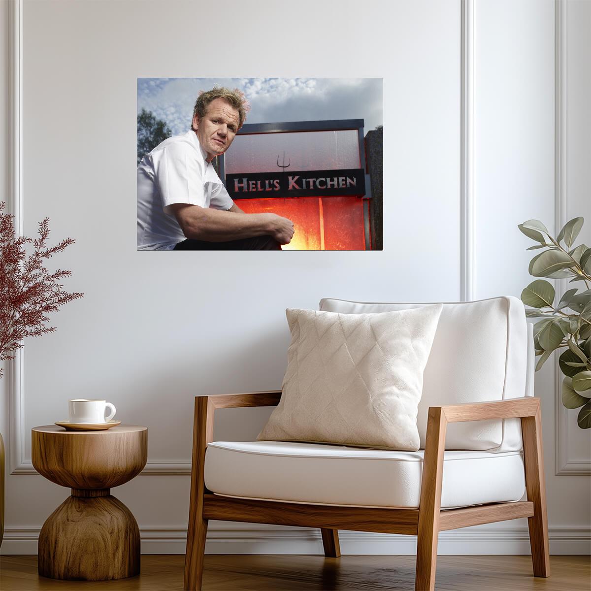 Gordon Ramsay | Multicolor Art | Celebrity Poster - Celebrities Poster