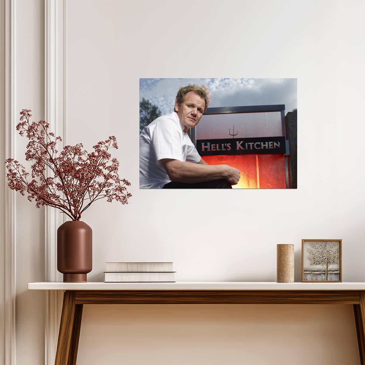 Gordon Ramsay | Multicolor Art | Celebrity Poster - Celebrities Poster