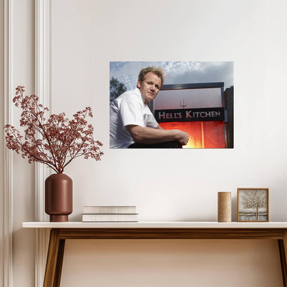 Gordon Ramsay | Multicolor Art | Celebrity Poster - Celebrities Poster