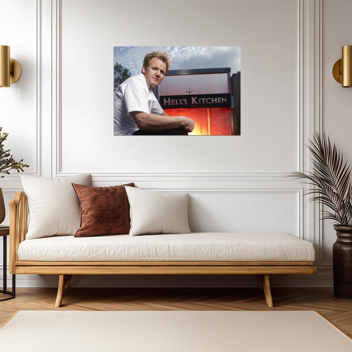 Gordon Ramsay | Multicolor Art | Celebrity Poster - Celebrities Poster
