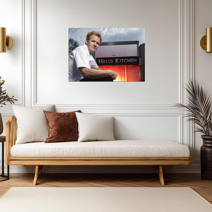 Gordon Ramsay | Multicolor Art | Celebrity Poster - Celebrities Poster