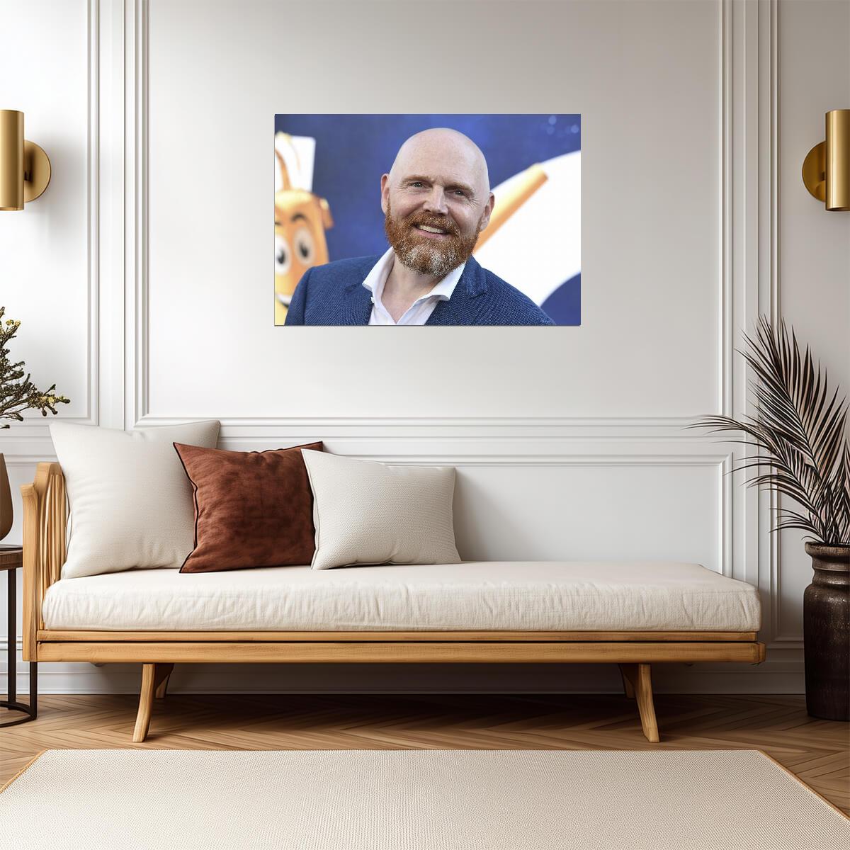Bill Burr | Stand Up Comedian Poster | Comedy Legend Print - Celebrities Poster