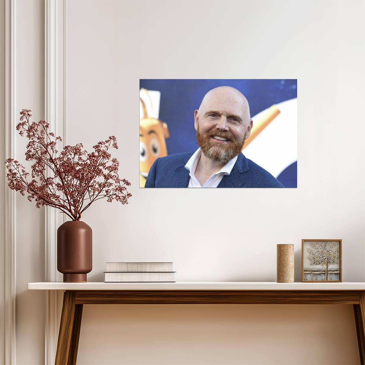 Bill Burr | Stand Up Comedian Poster | Comedy Legend Print - Celebrities Poster
