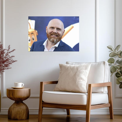 Bill Burr | Stand Up Comedian Poster | Comedy Legend Print - Celebrities Poster