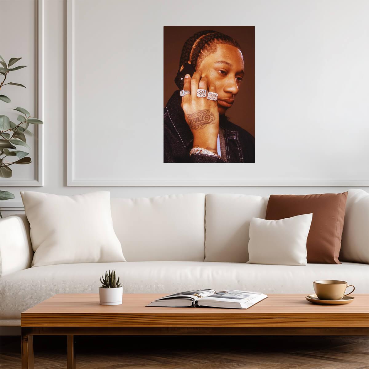 Digga D | Colorful Art Style | Singer Poster - Music Poster