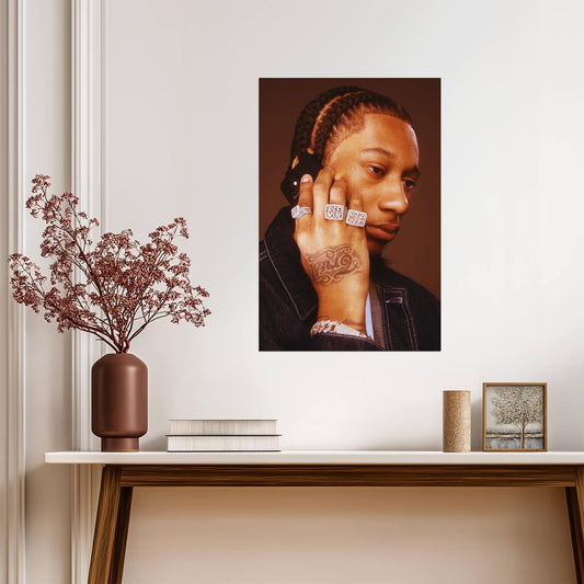 Digga D | Colorful Art Style | Singer Poster - Music Poster