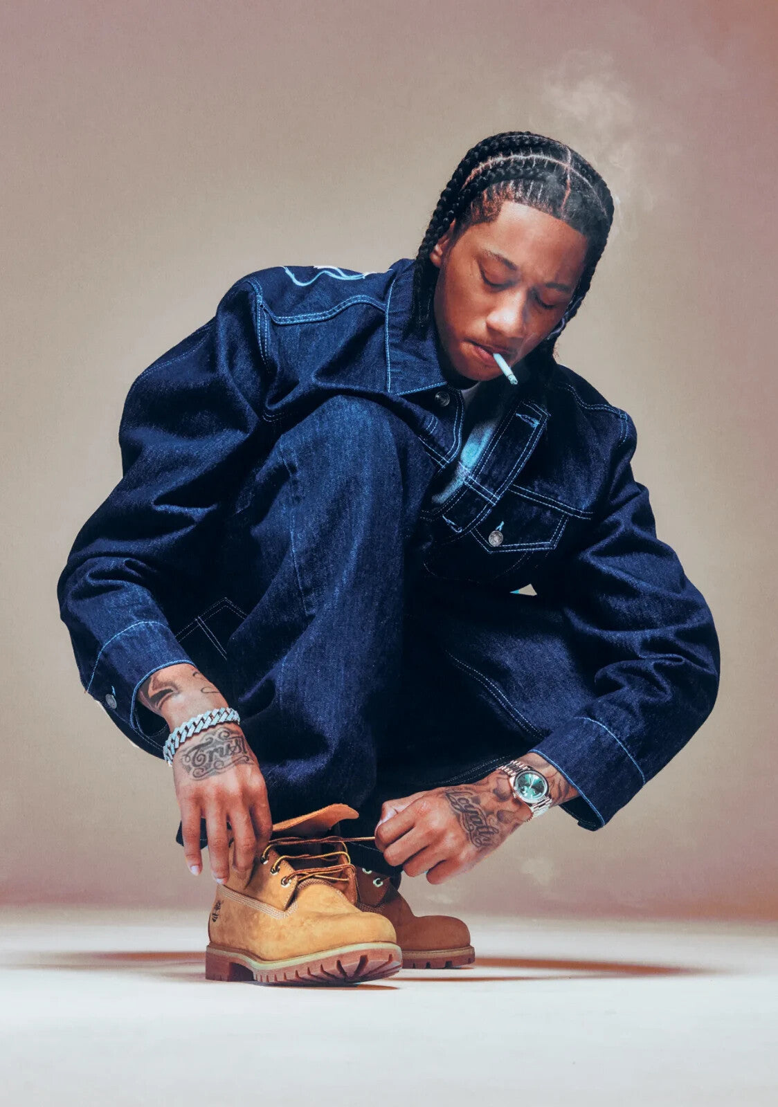 Digga D | Famous Rapper | Modern Music Poster - Music Poster