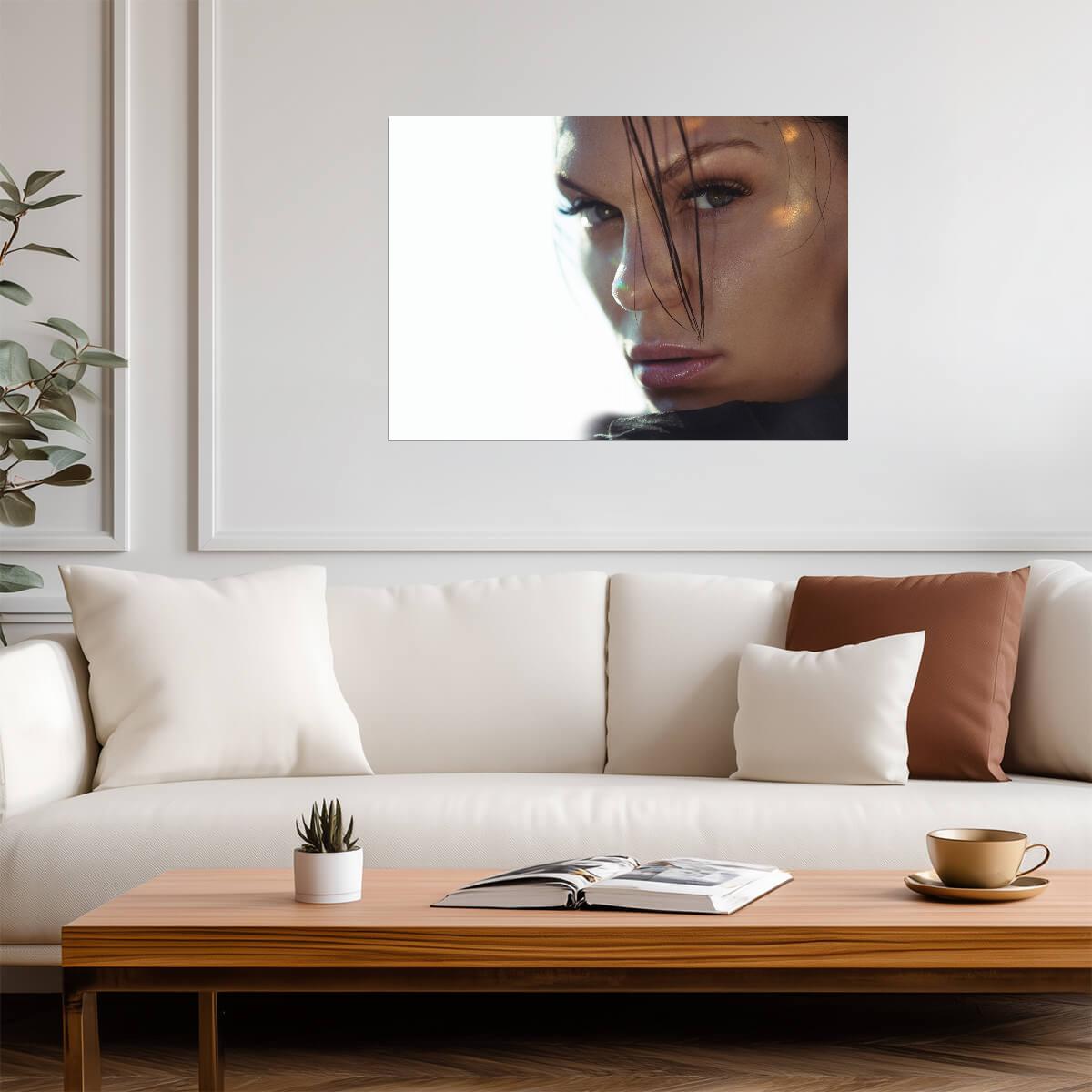 Jessie J | Warm Tone Portrait | Art Poster - Music Poster