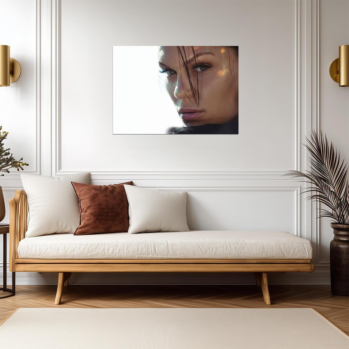 Jessie J | Warm Tone Portrait | Art Poster - Music Poster