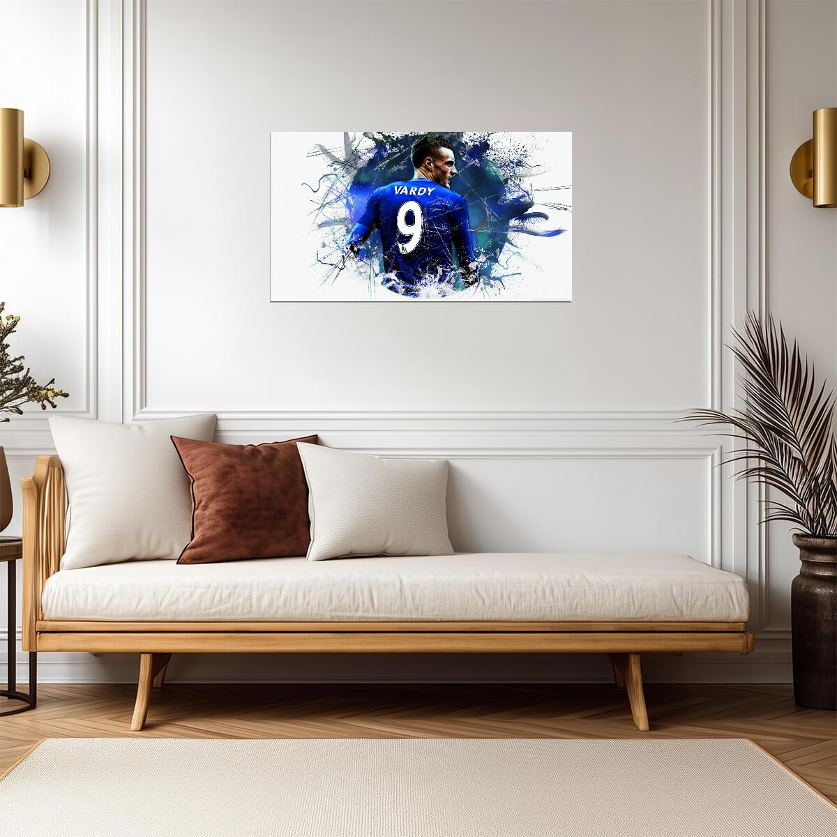 Jamie Vardy | Soccer Player | Sports Poster - Sports Poster